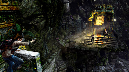 uncharted golden abyss combat