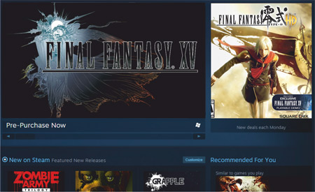 Final Fantasy 15 on PC