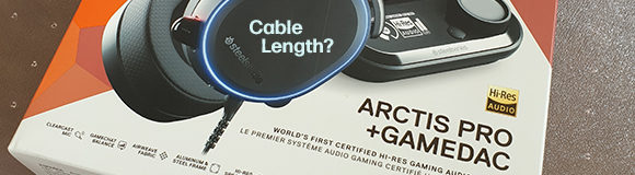 SteelSeries Arctis Pro with GAMEDAC – Cable length and how it works with PS4 and PS5 consoles