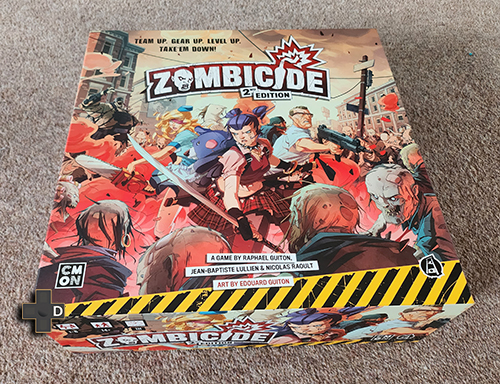 zombicide 2nd edition board game box