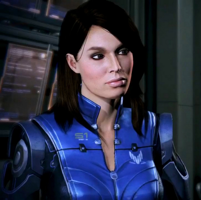 Ashley Williams(Mass Effect 3) Minecraft Skin